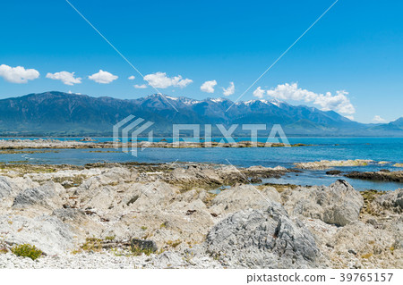 Beautiful New Zealand natural rock sea coast Beautiful New Zealand natural rock sea coast 39765157