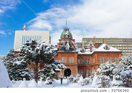 Former Hokkaido Government Office Building Stock Photo