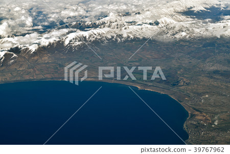 Lake Sevan and Caucasus Mountains 39767962