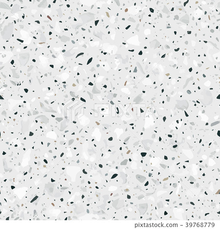 Terrazzo flooring vector seamless pattern - Stock Illustration ...