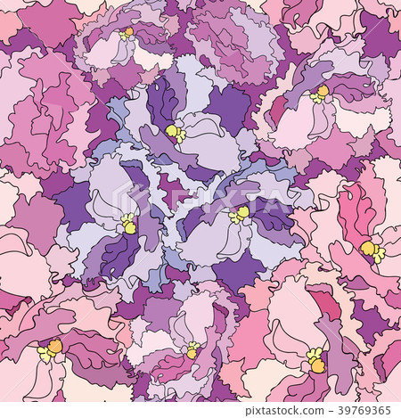 Abstract floral spot Flower petal seamless pattern 39769365