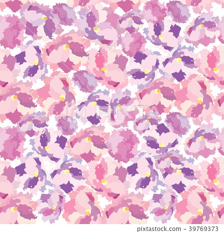 Abstract floral spot Flower petal seamless pattern 39769373