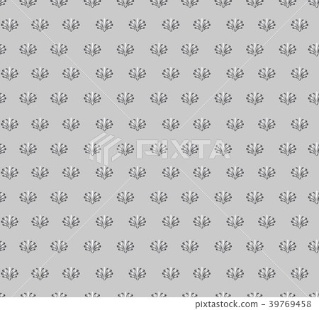 Seamless flower pattern. Abstract floral ornament 39769458