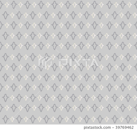 Seamless flower pattern. Abstract floral ornament Seamless flower pattern. Abstract floral ornament 39769462