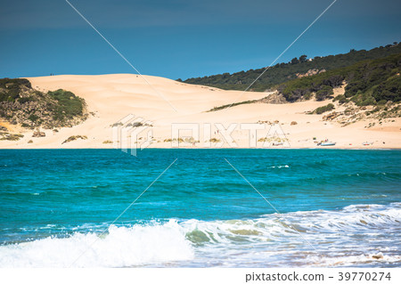 Sand dune of Bolonia beach, province Cadiz, Sand dune of Bolonia beach, province Cadiz, 39770274