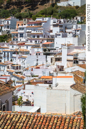 Mijas in Province of Malaga, Andalusia, Spain. Mijas in Province of Malaga, Andalusia, Spain. 39770278