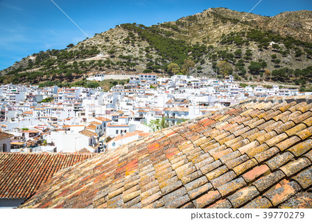 Mijas in Province of Malaga, Andalusia, Spain. Mijas in Province of Malaga, Andalusia, Spain. 39770279