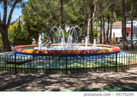 fountain in the park Mija,Spain fountain in the park Mija,Spain 39770284