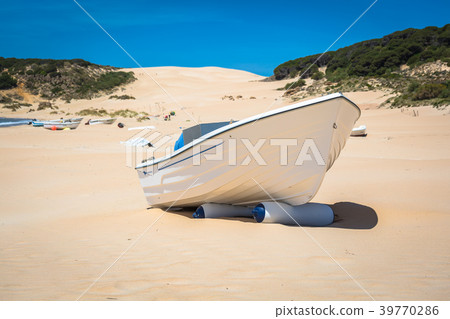 boat at bolonia beach a coastal village boat at bolonia beach a coastal village 39770286
