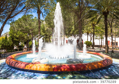 fountain in the park Mija,Spain fountain in the park Mija,Spain 39770289