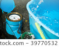 Close up water meter blue color in thailand. 39770532