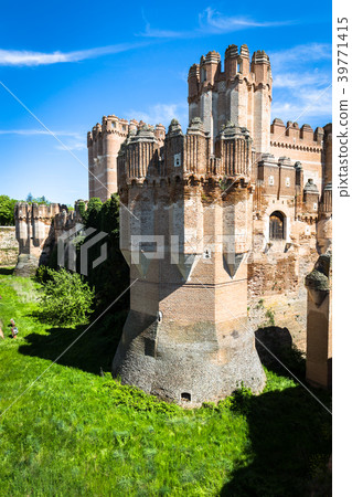 Coca Castle, Segovia (Castilla y Leon), Spain. Coca Castle, Segovia (Castilla y Leon), Spain. 39771415