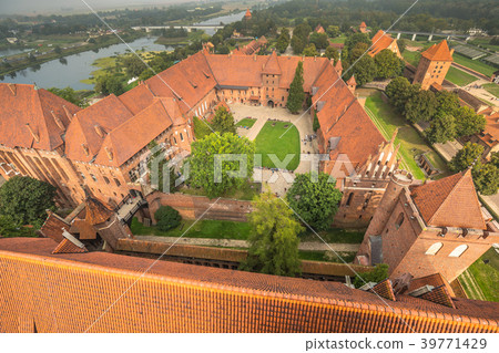Malbork Castle in Poland medieval fortress built Malbork Castle in Poland medieval fortress built 39771429