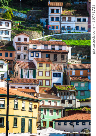 Cudillero, fishing village in Asturias (Spain) 39771722