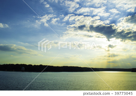 多摩湖晚上視圖 多摩湖晚上視圖 39773045