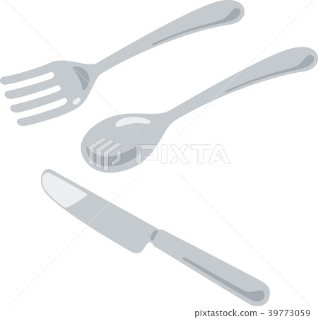 Set of forks, spoons and knives Set of forks, spoons and knives 39773059