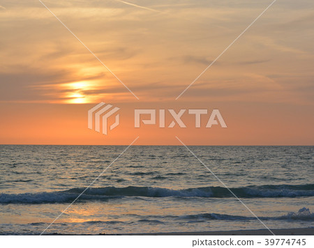 Sunset, Gulf of Mexico, Indian Rocks Beach Florida Sunset, Gulf of Mexico, Indian Rocks Beach Florida 39774745