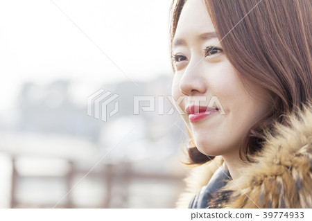 Young woman, travel, Gangneung, Gangwon-do 39774933