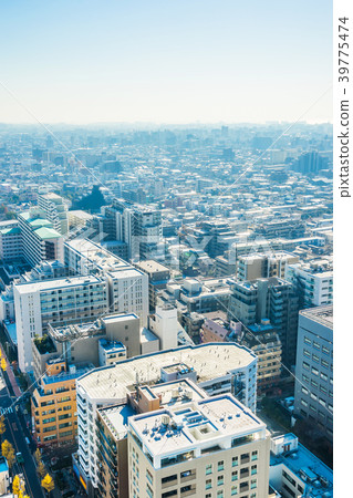 city skyline view in funabori, tokyo, Japan city skyline view in funabori, tokyo, Japan 39775474