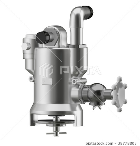 3d Illustration Industrial Part Filter 39778805