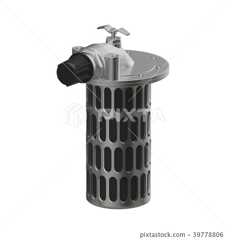 3d Illustration Industrial Part Filter 39778806