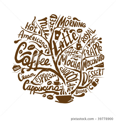 Cofee time. Art frame for your design 39778900