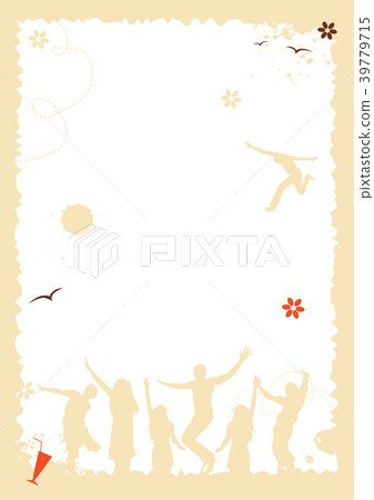 Summer holiday, frame with place for your text 39779715