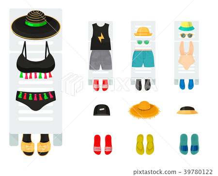 Beachwear bikini cloth fashion looks vacation Beachwear bikini cloth fashion looks vacation 39780122