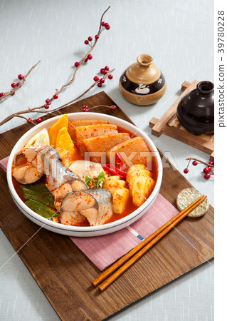 Stewed mackerel 39780228