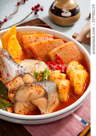 Stewed mackerel Stewed mackerel 39780229