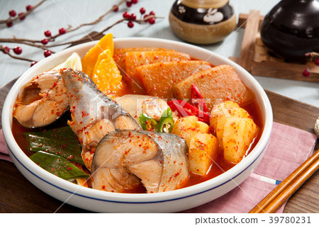 Stewed mackerel 39780231