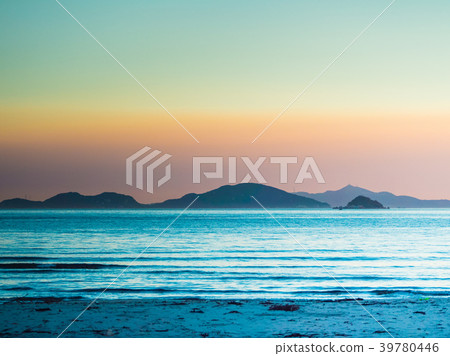 Pui O Beach in Hong Kong. Pui O Beach in Hong Kong. 39780446