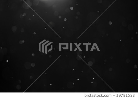 abstract real dust floating over black background abstract real dust floating over black background 39781558