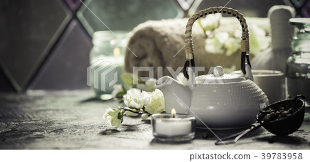 Tea and SPA composition Tea and SPA composition 39783958