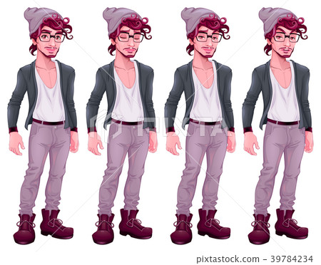Boy with different expressions Boy with different expressions 39784234