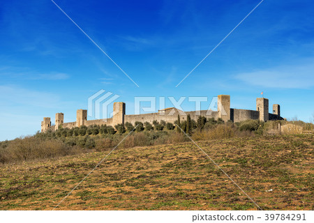 Fortified Town of Monteriggioni - Tuscany Italy 39784291