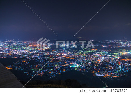"Fukuoka Prefecture" Serakurayama, New Japan's three major night views 39785271