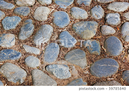 Retro cobblestone street Retro cobblestone street 39785840