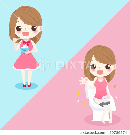 woman with gastrointestinal health woman with gastrointestinal health 39786274