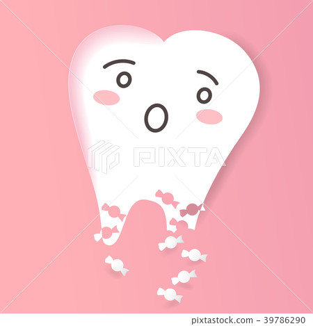 tooth with decay problem 39786290