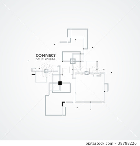 Line, square, circle elements 39788226
