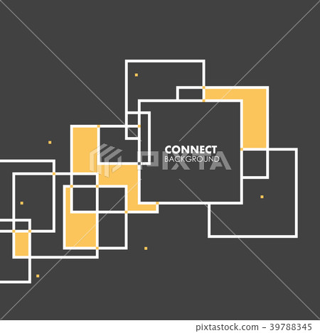 Overlapping squares background 39788345