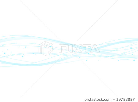 Blue shading curves, blue, seawater, line png