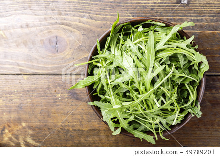 Fresh arugula leaves, rucola, Fresh arugula leaves, rucola, 39789201