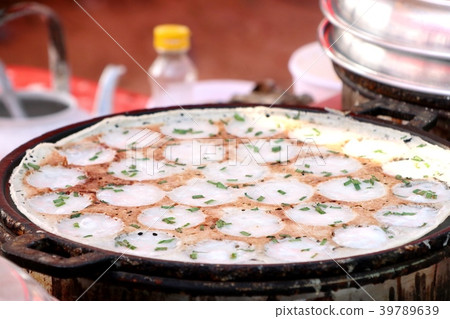 Coconut milk mix sugar and flour Coconut milk mix sugar and flour 39789639