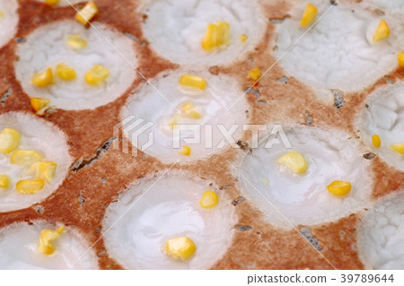 Coconut milk mix sugar and flour Coconut milk mix sugar and flour 39789644