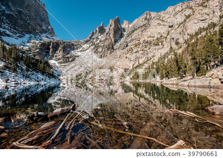 Emerald Lake, Rocky Mountains, Colorado, USA. Emerald Lake, Rocky Mountains, Colorado, USA. 39790661