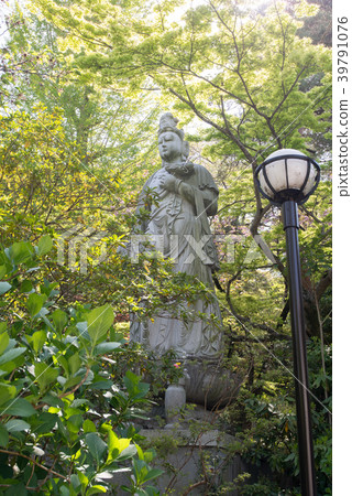 Daikannon形象Takahata Fudoson Kongo-ji寺藍天文化遺產關東三大Fudo Takasu-san Kingo-ji 39791076