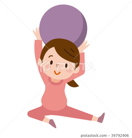 Baby yoga balance ball Baby yoga balance ball 39792906