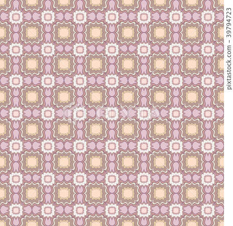 Seamless orient pattern Geometric regular ornament 39794723